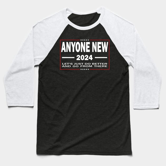 2024 Presidential Election Baseball T-Shirt by ilrokery